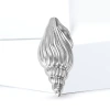Personalized cross-border European and American landscape, conch cold style, high-end sense brooch, brooch flower, pin accessory, irregular-shaped brooch clasp Item Picture
